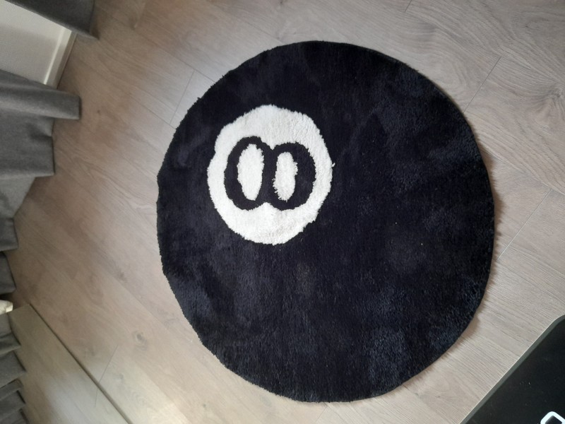 STUSSY 8 BALL RUG 30インチ ブラック Stussy 8 ball rug black mat | eBay